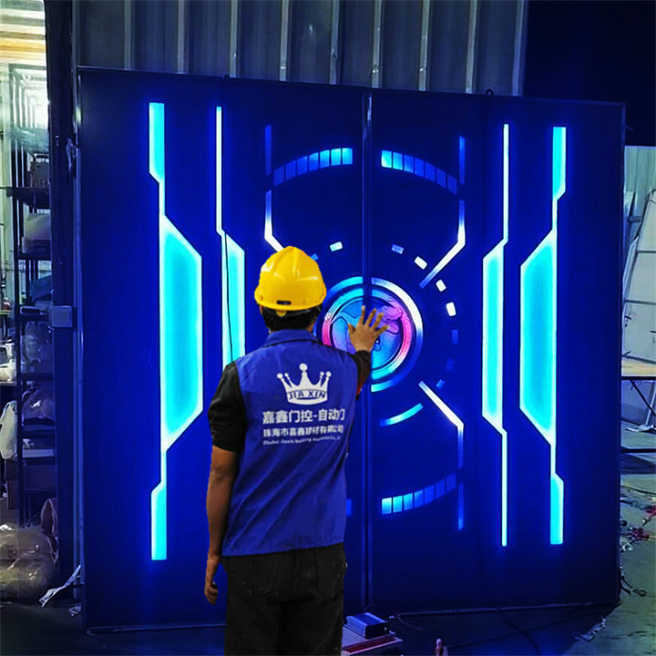 嘉鑫网红自动门 展厅掌纹门